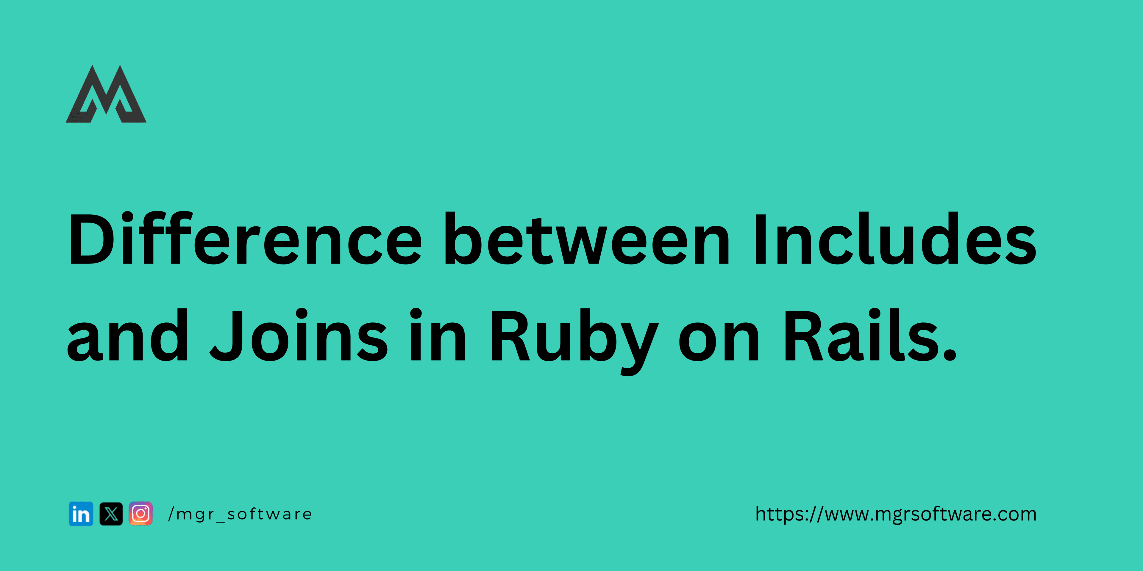 Difference between Includes and Joins in Ruby on Rails