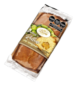 Pudding premium vainilla relleno con mermelada de manzana.Cada caja contiene 8 unidades x 300grs.Cod. 6043